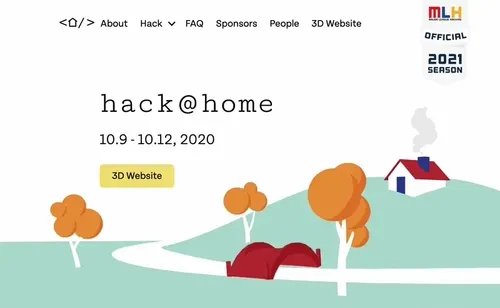 Screenshot of Hack at Home’s project